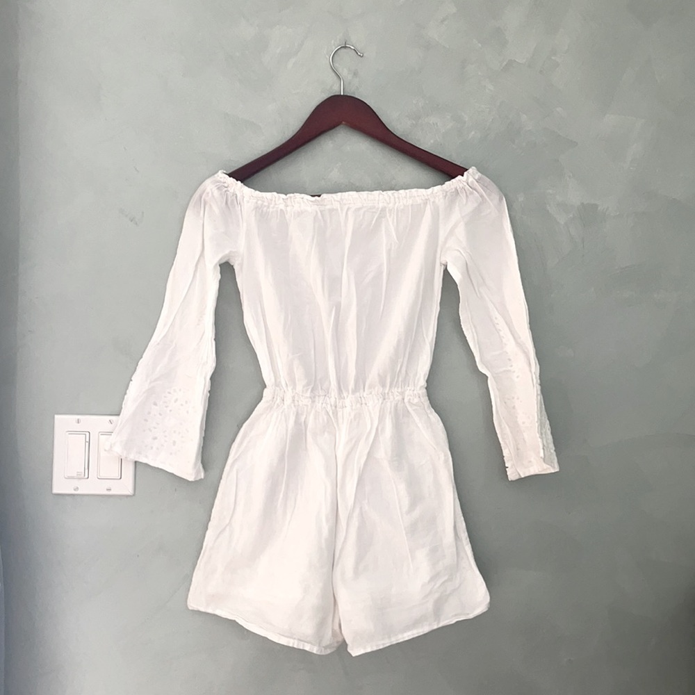 Rebellion white romper - Picture 2 of 2
